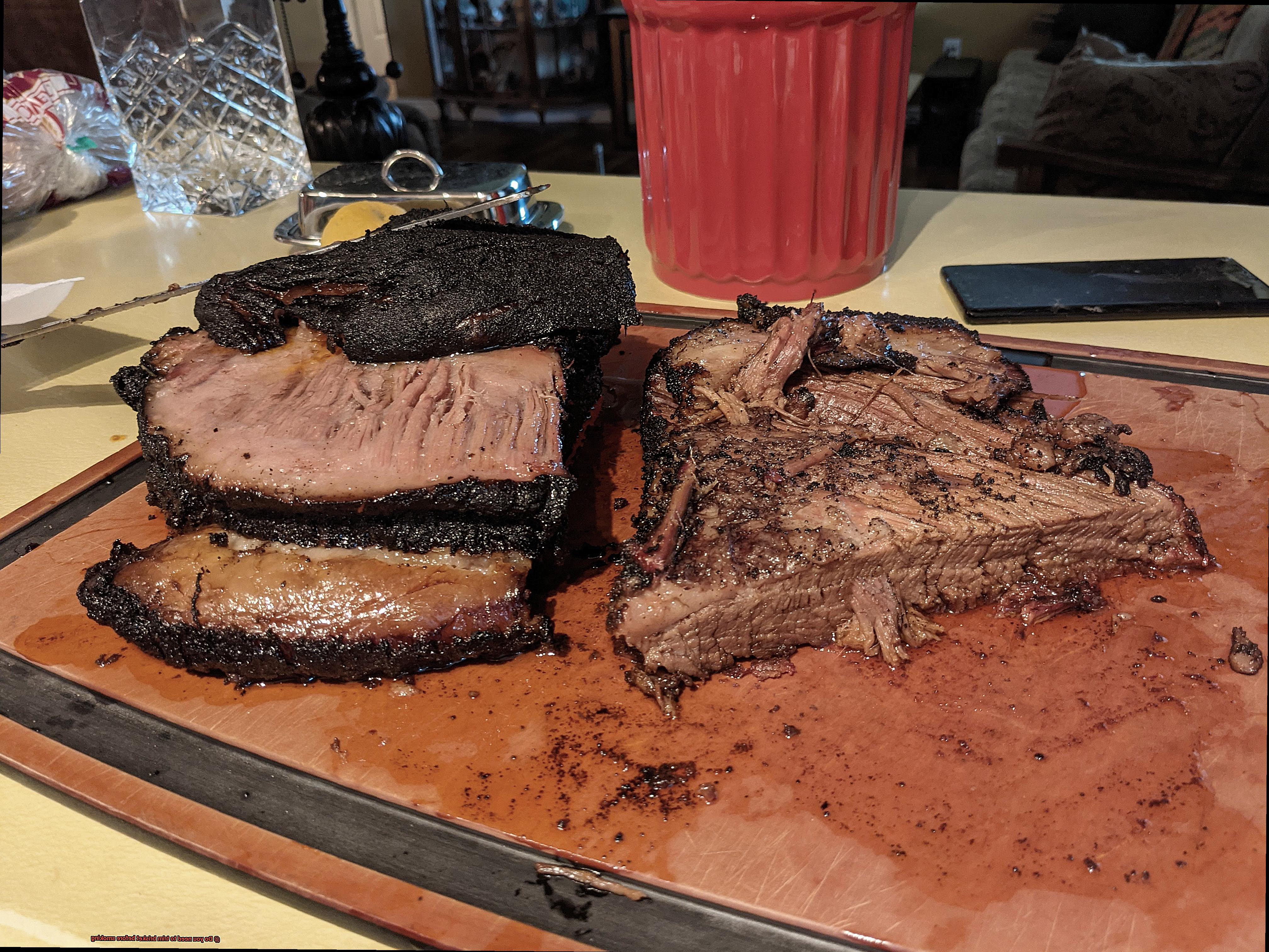 Do you need to trim brisket before smoking-2