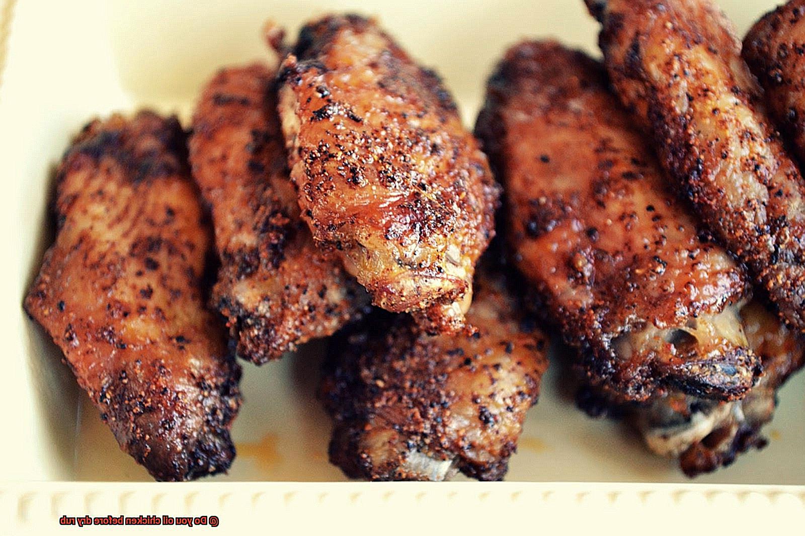 Do you oil chicken before dry rub-4