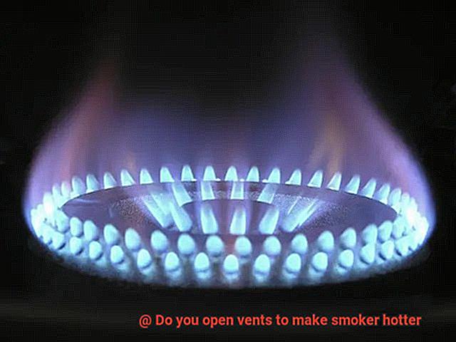 Do you open vents to make smoker hotter-5