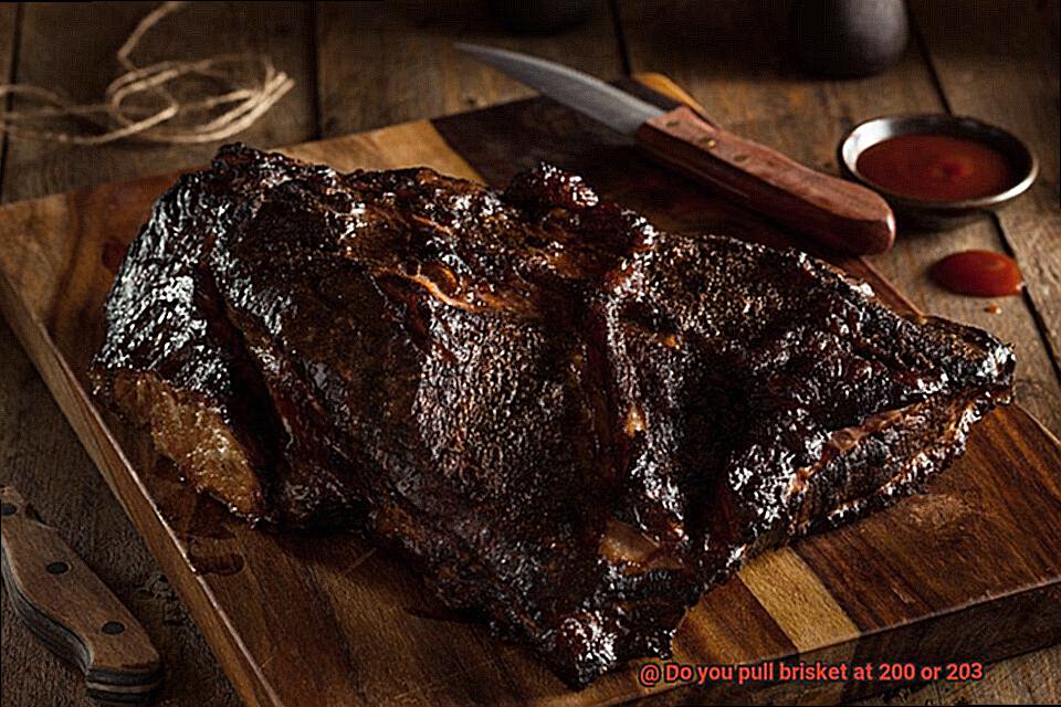 Do you pull brisket at 200 or 203-2