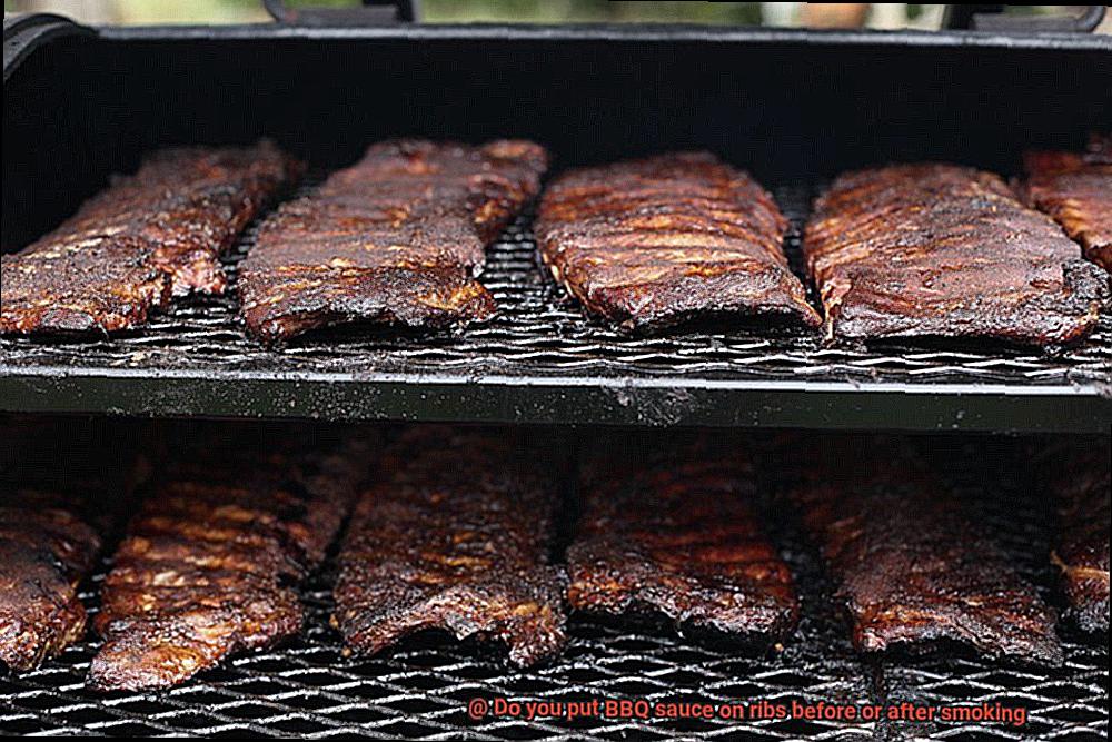 Do you put BBQ sauce on ribs before or after smoking-2