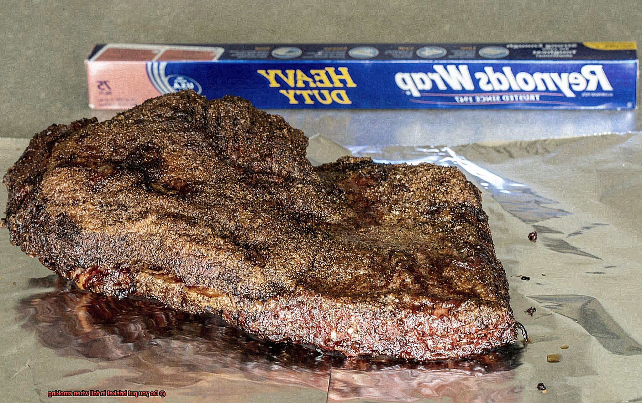 Do you put brisket in foil when smoking-3