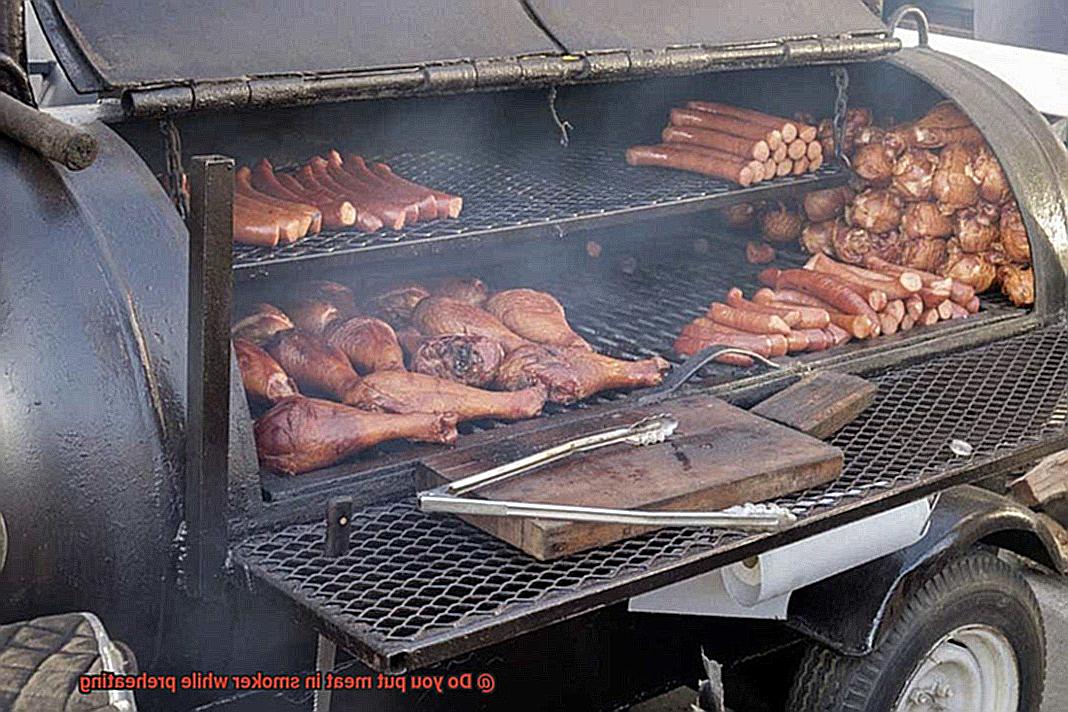 Do you put meat in smoker while preheating-2