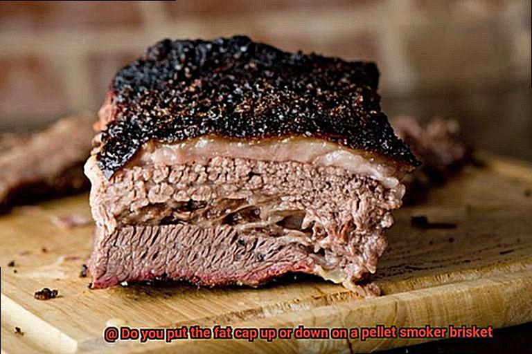 Do you put the fat cap up or down on a pellet smoker brisket-2