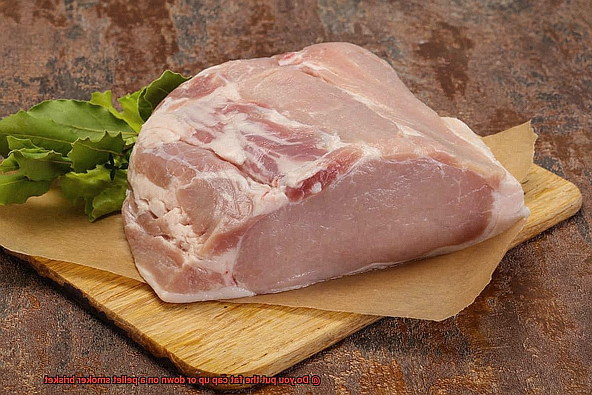 Do you put the fat cap up or down on a pellet smoker brisket-3