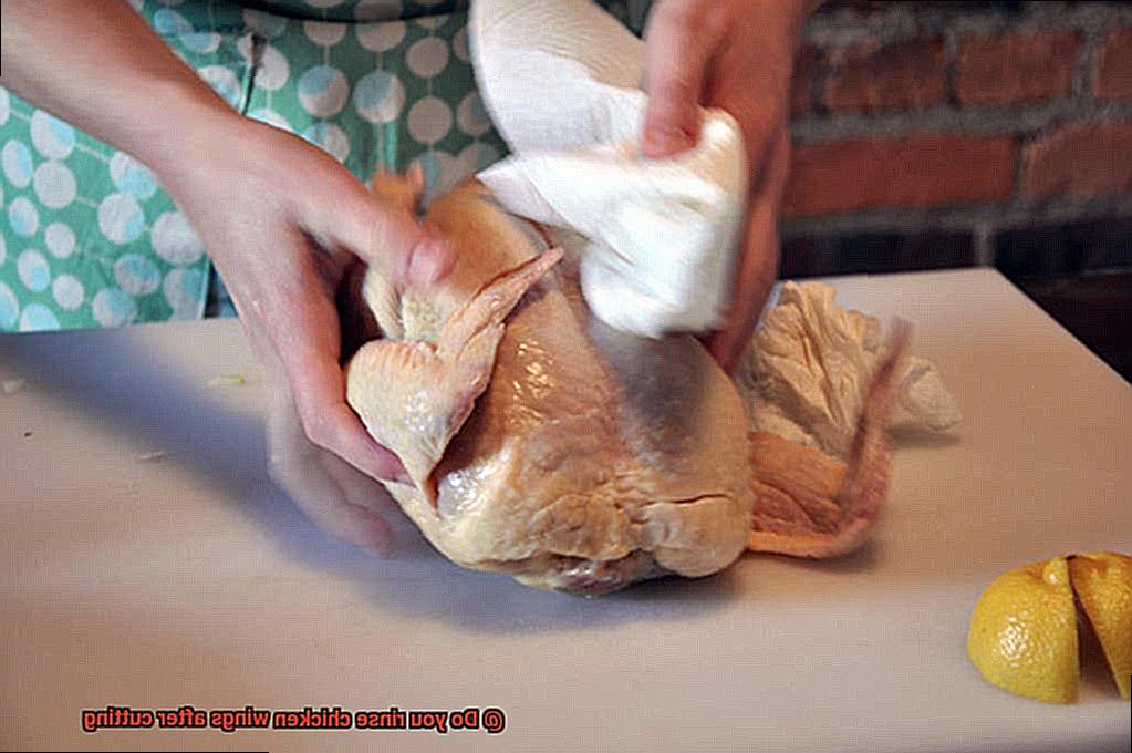 Do you rinse chicken wings after cutting-2
