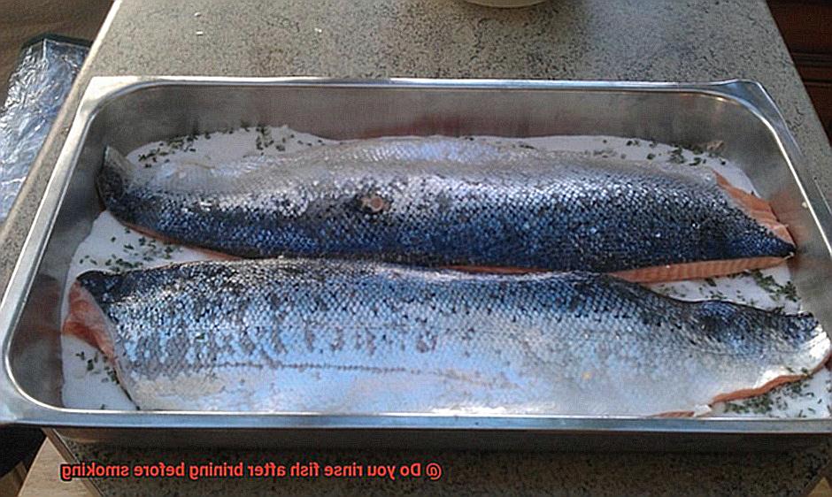 Do you rinse fish after brining before smoking-2