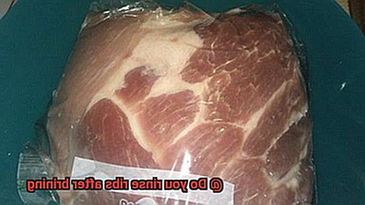 Do you rinse ribs after brining-3