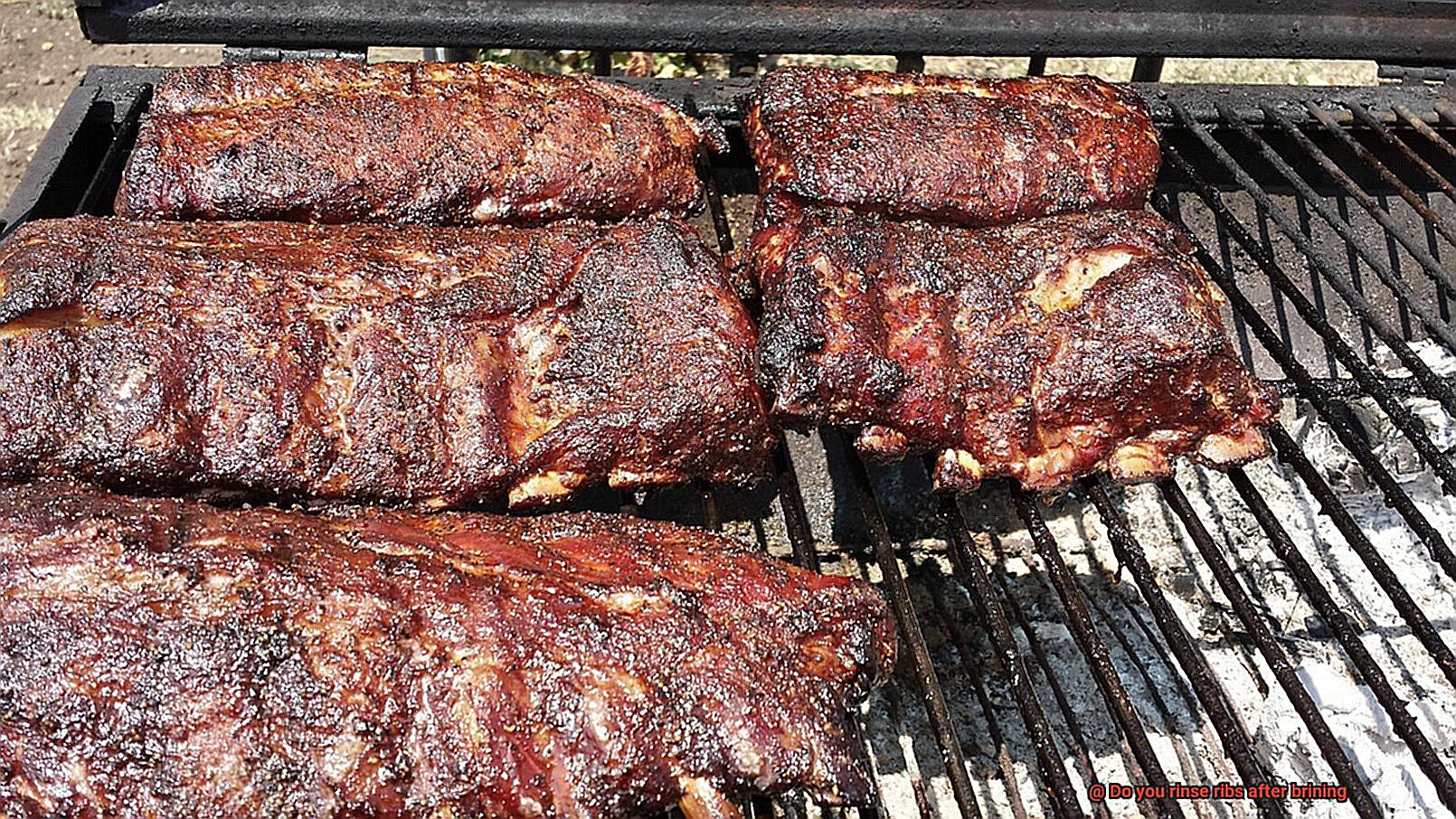 Do you rinse ribs after brining-5