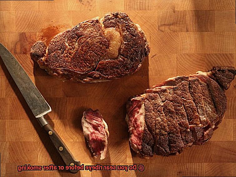 Do you sear ribeye before or after smoking-3