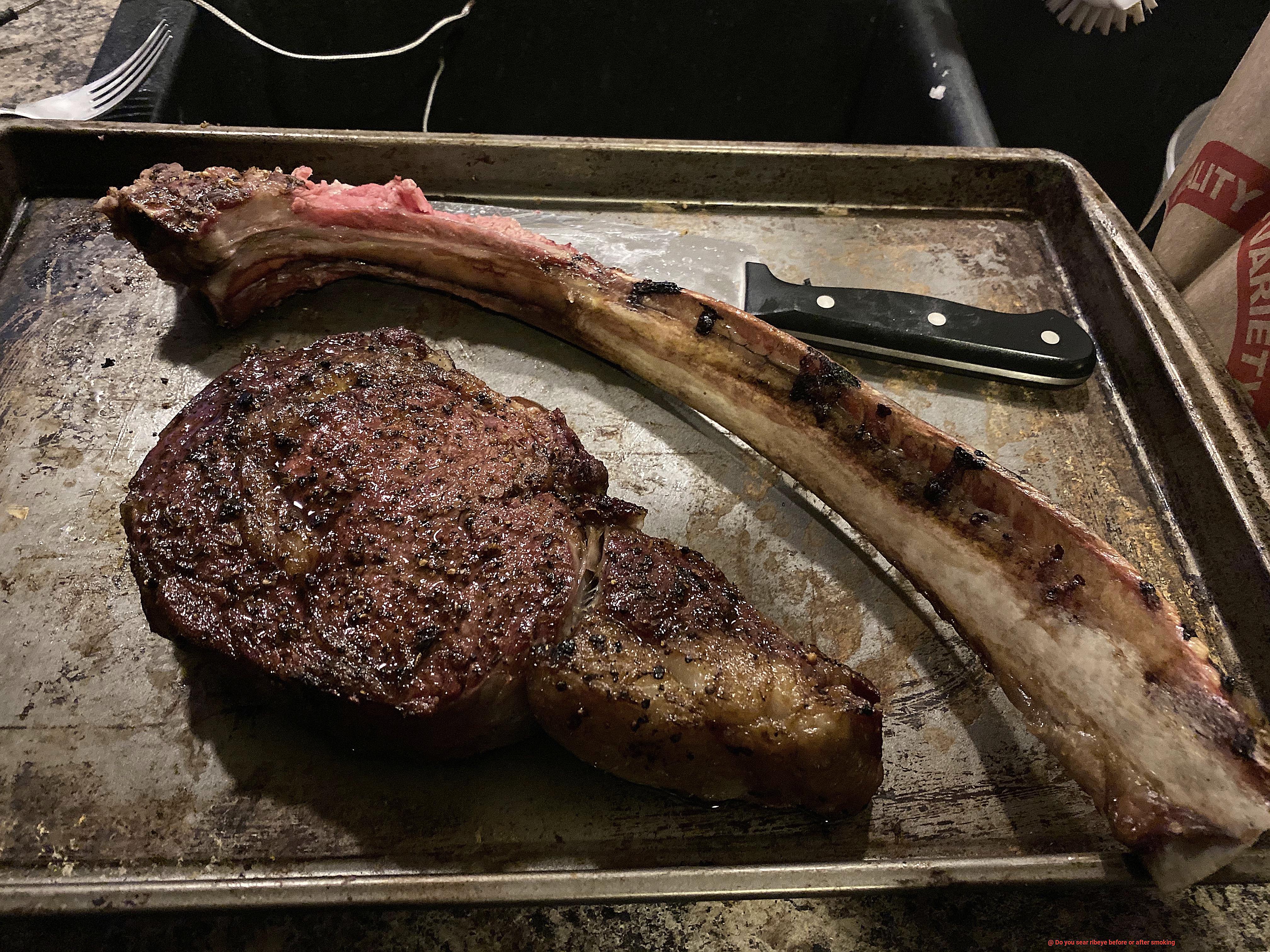 Do you sear ribeye before or after smoking-2