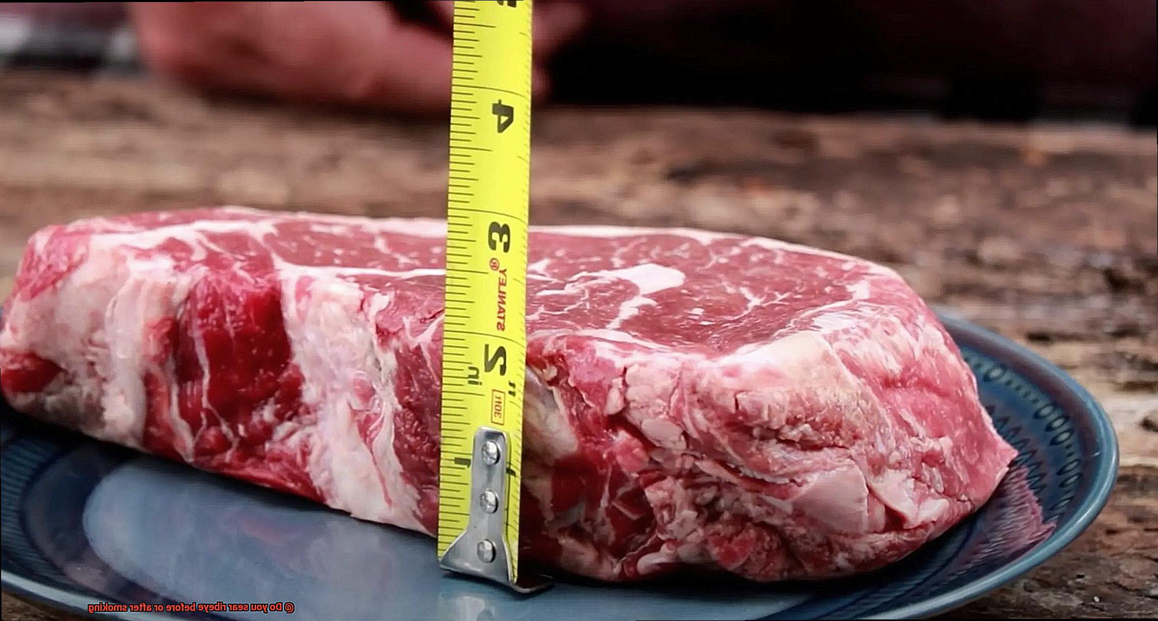 Do you sear ribeye before or after smoking-4