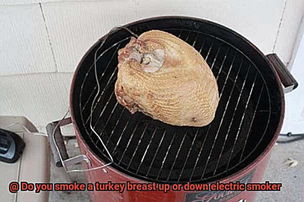 Do you smoke a turkey breast up or down electric smoker-2