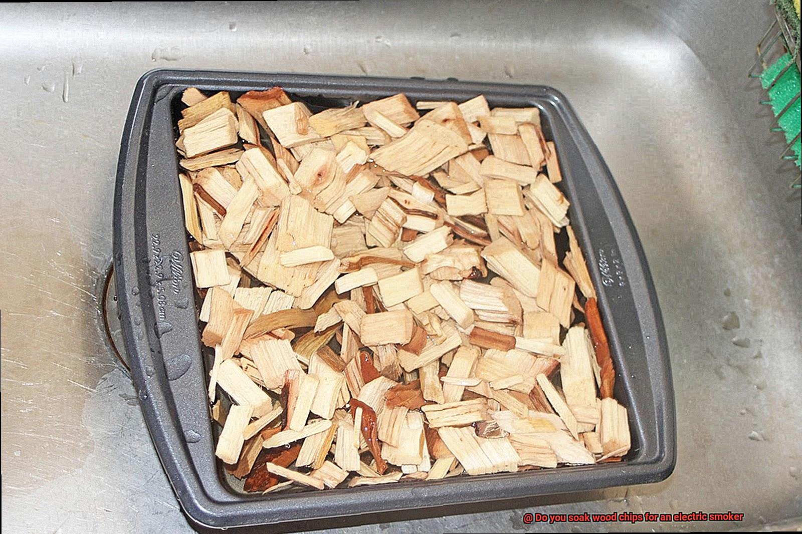 Do you soak wood chips for an electric smoker-2