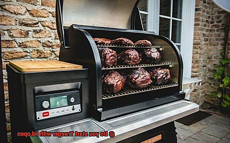 Do you start Traeger with lid open-3