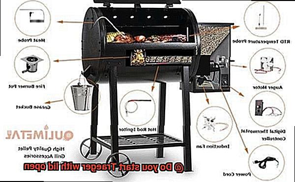 Do you start Traeger with lid open -2