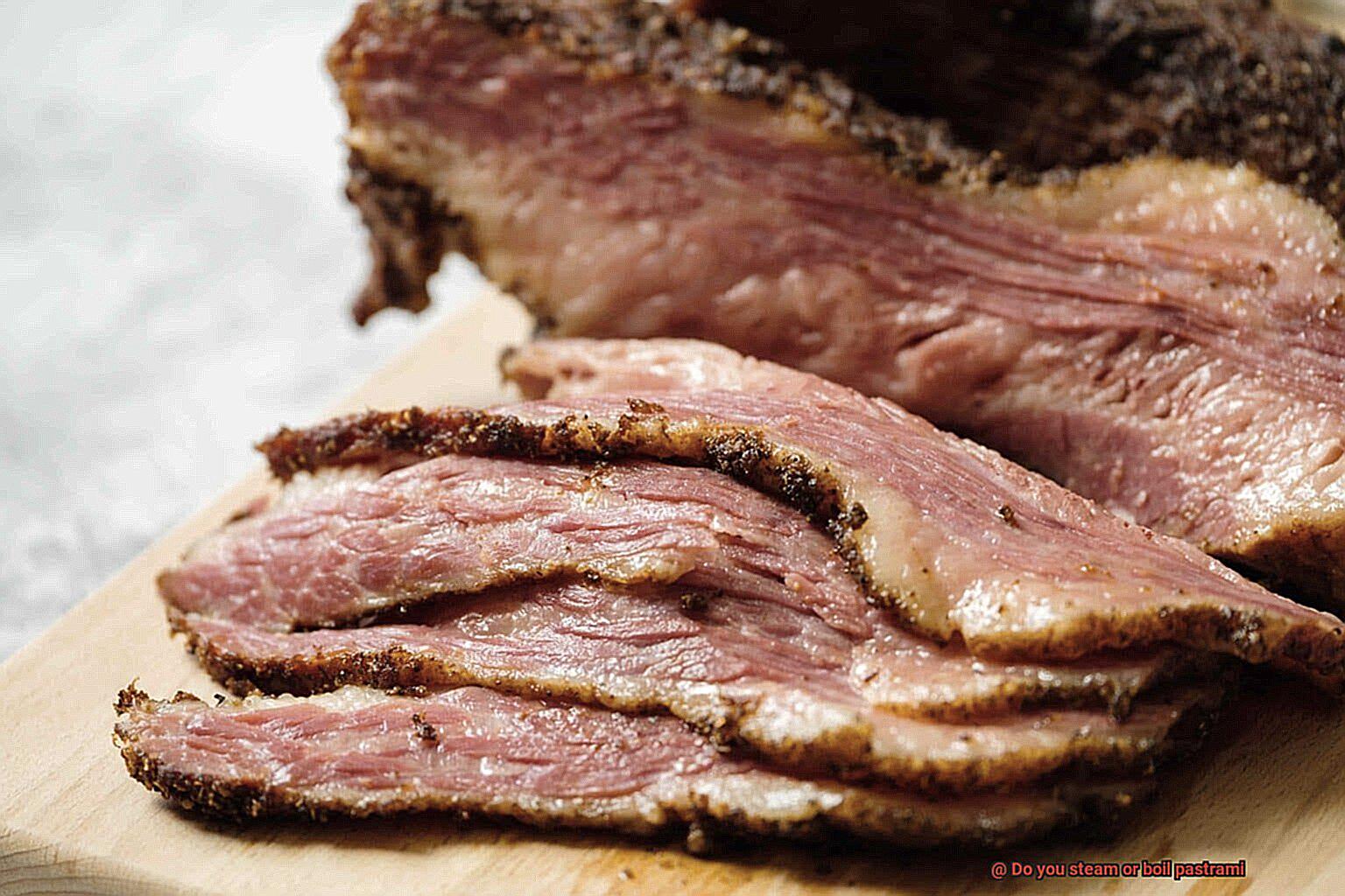 Do you steam or boil pastrami-3