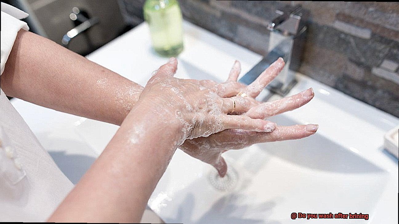 Do you wash after brining-2