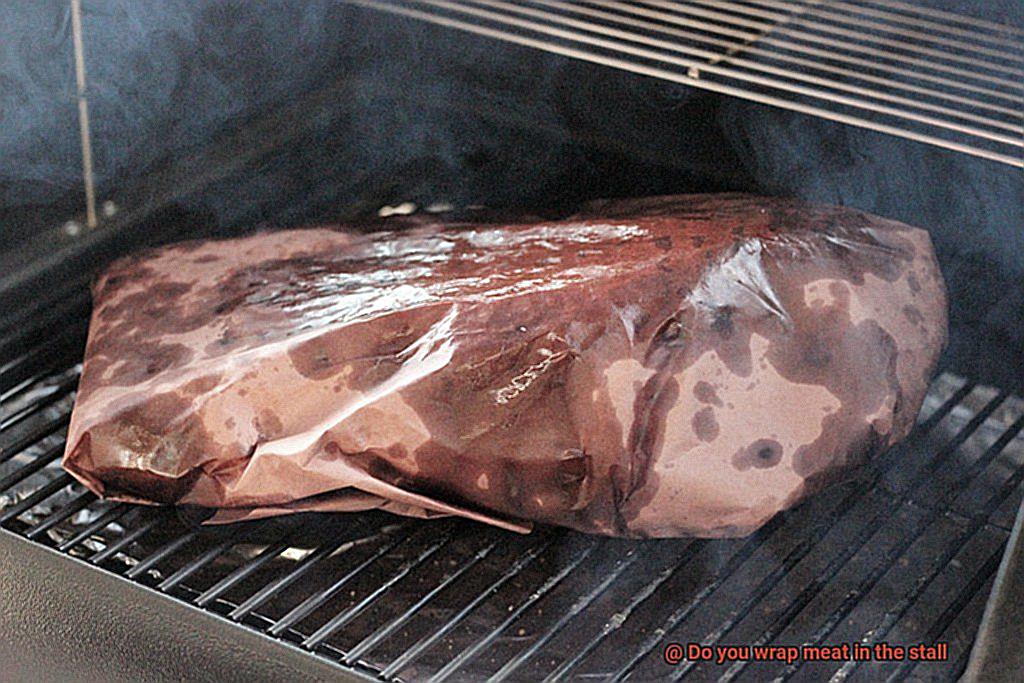Do you wrap meat in the stall-2