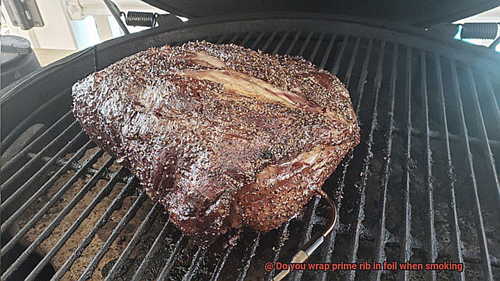 Do you wrap prime rib in foil when smoking-2
