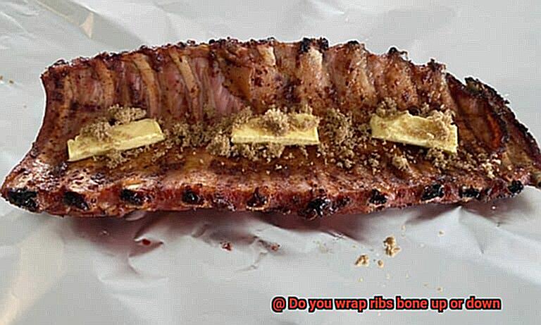 Do you wrap ribs bone up or down-2