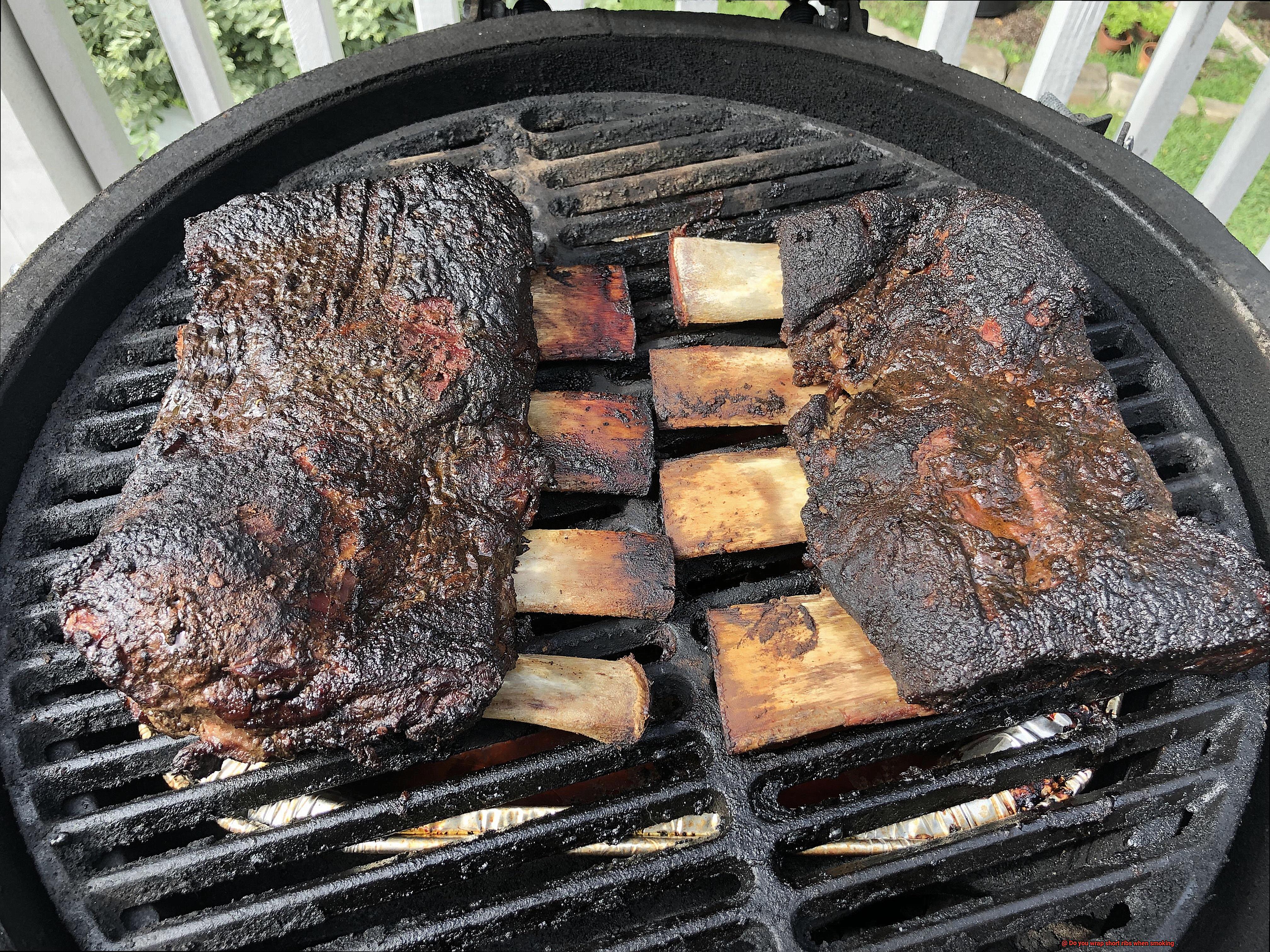 Do you wrap short ribs when smoking-3