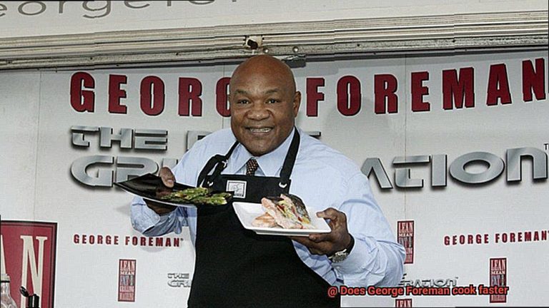 Does George Foreman cook faster? - Pastime Bar And Grill