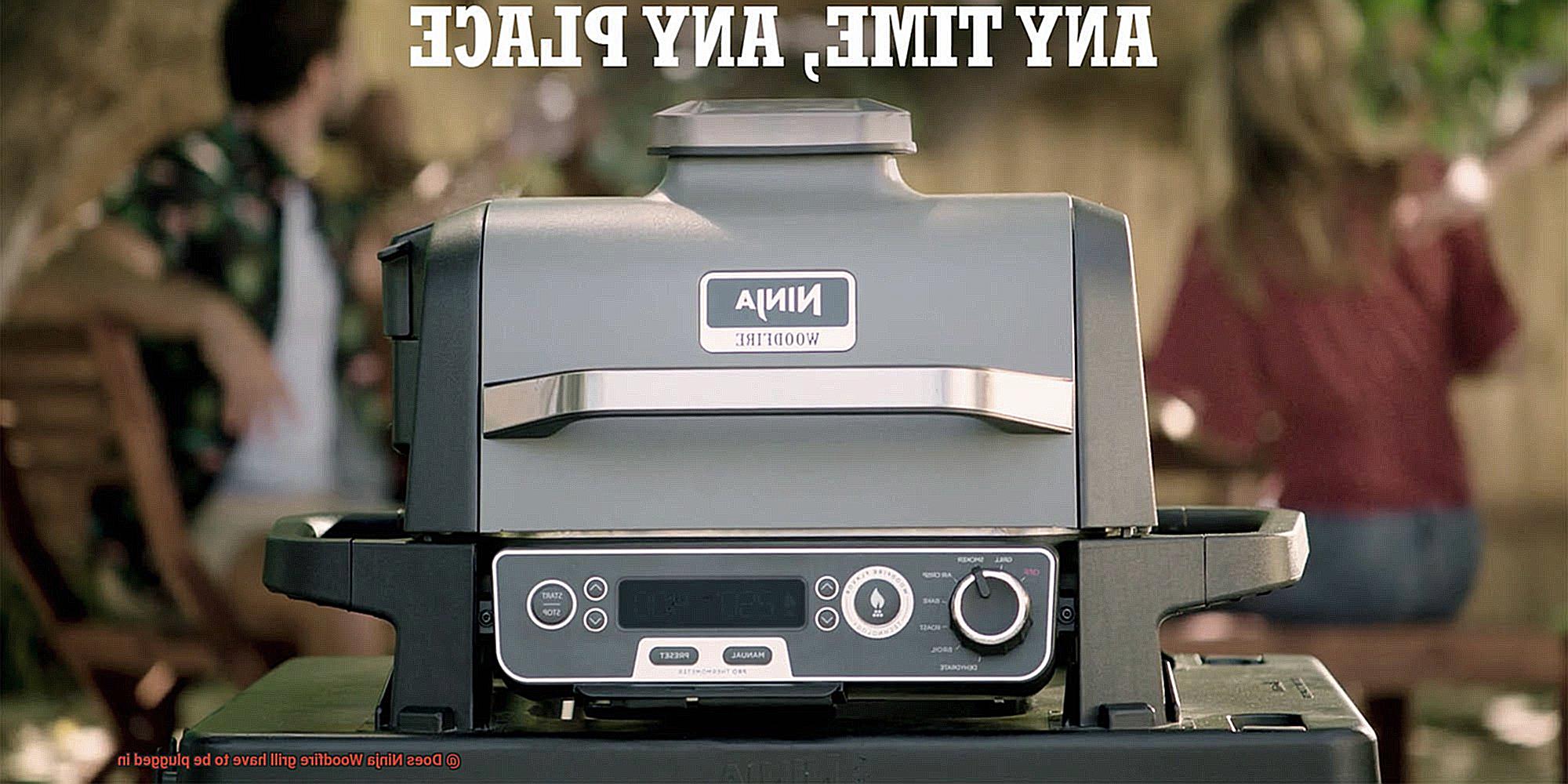 Does Ninja Woodfire grill have to be plugged in-2