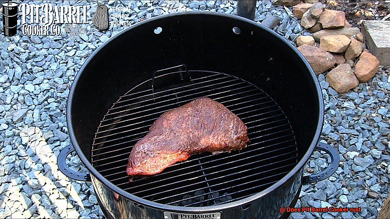 Does Pit Barrel Cooker rust-2