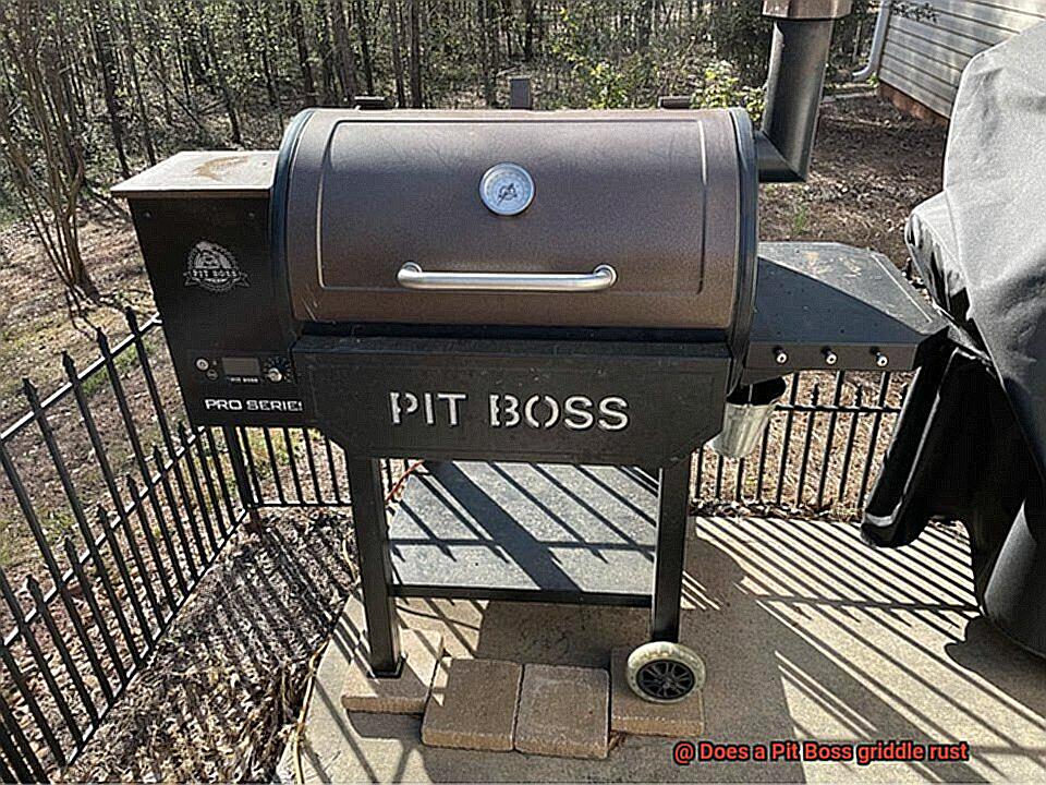 Does a Pit Boss griddle rust-2