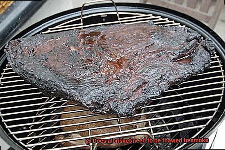Does a brisket need to be thawed to smoke-2
