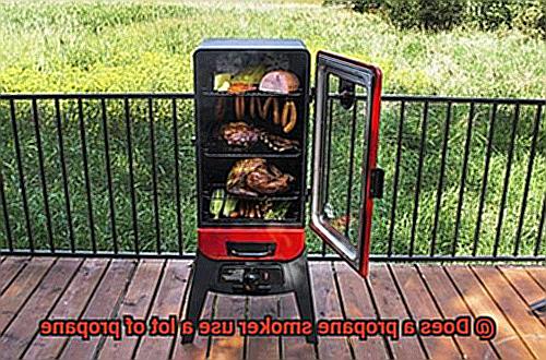 Does a propane smoker use a lot of propane-6