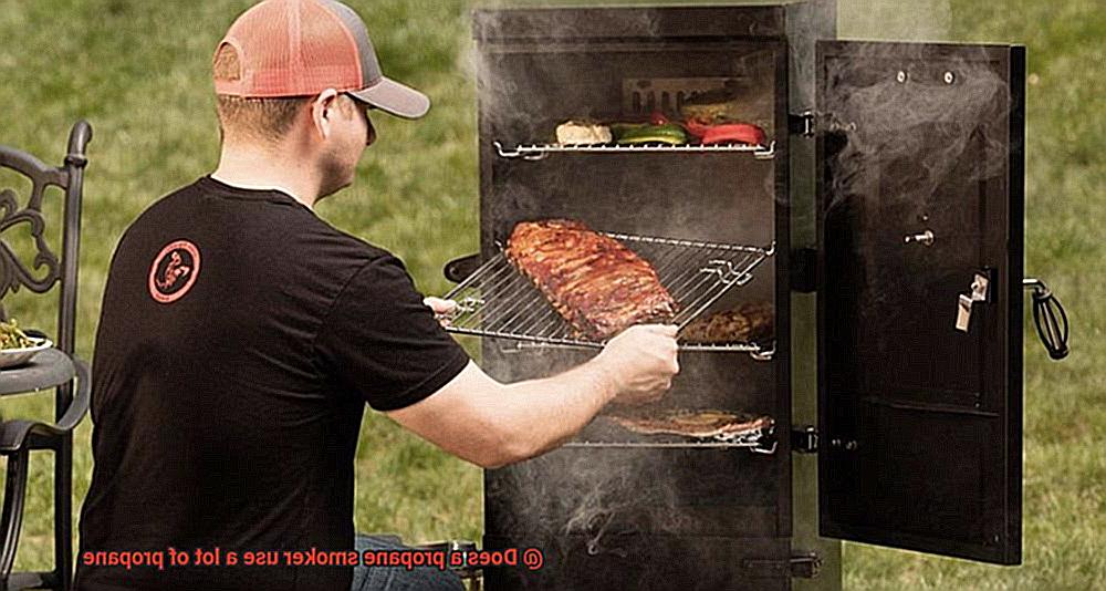 Does a propane smoker use a lot of propane-4