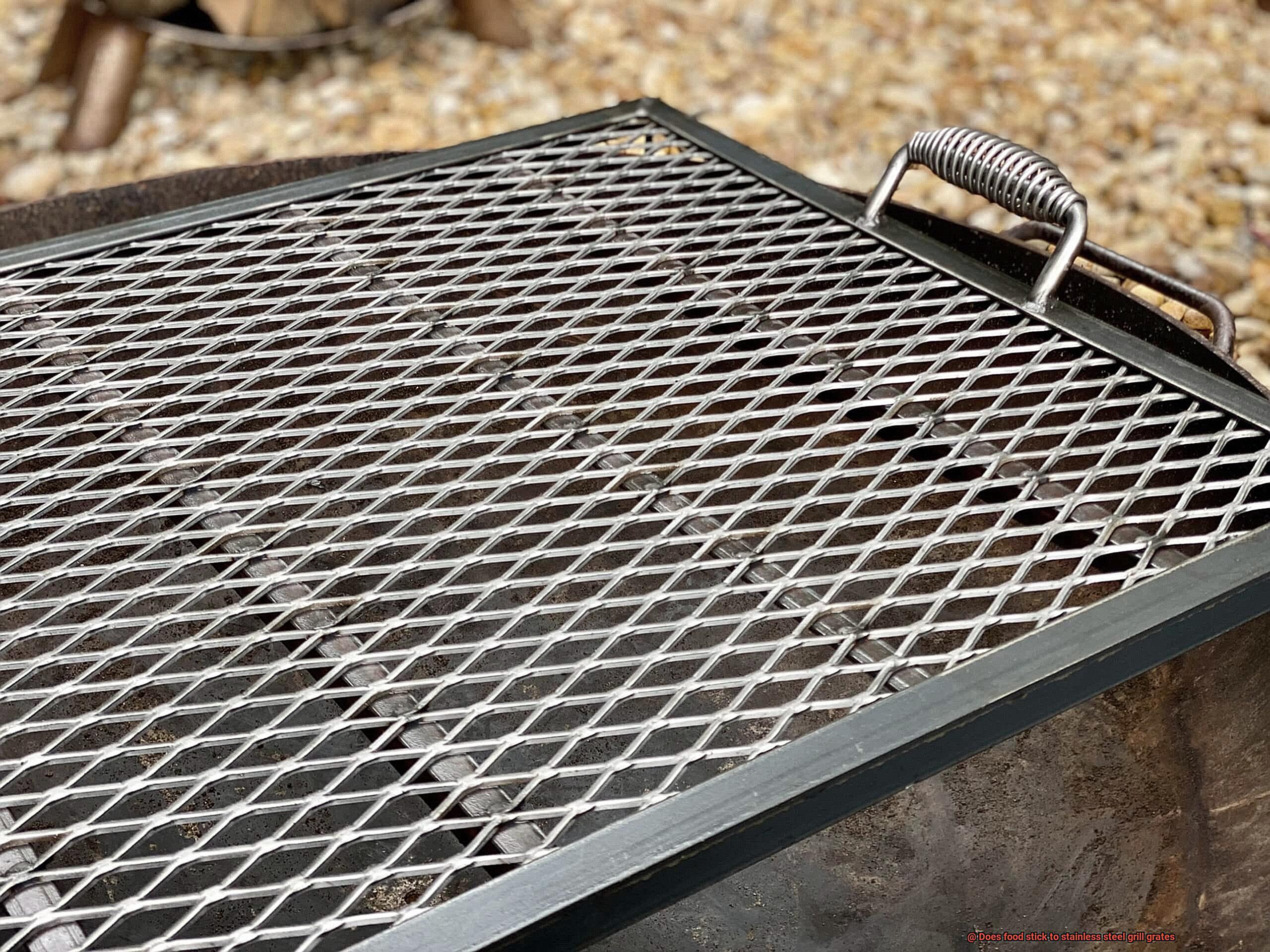 Does food stick to stainless steel grill grates-3