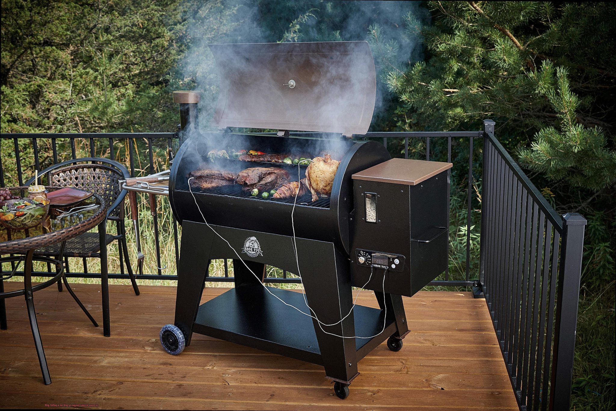 Does it take longer to grill on a pellet grill? Pastime Bar And Grill