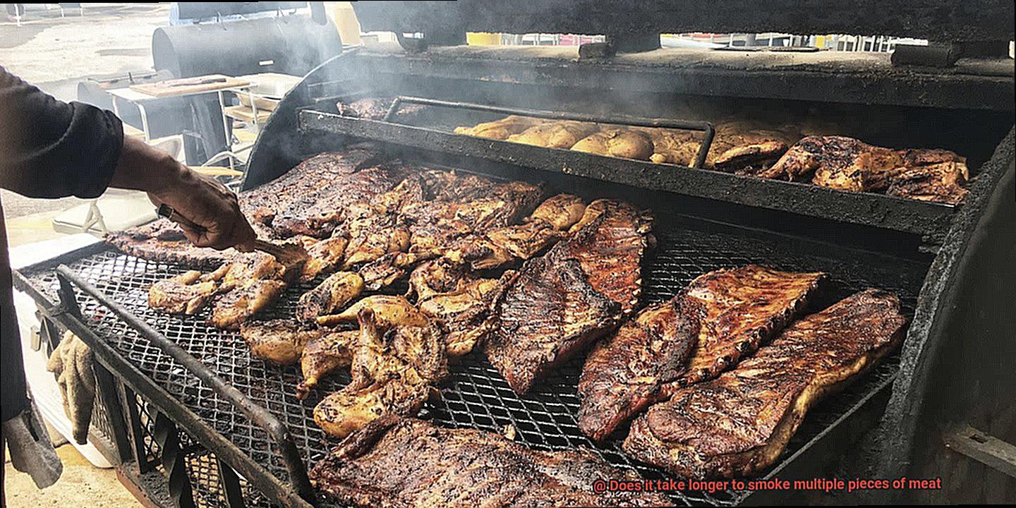 Does it take longer to smoke multiple pieces of meat-6