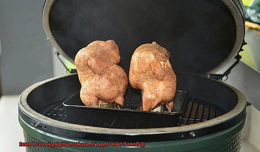 Does it take longer to smoke multiple pieces of meat-5