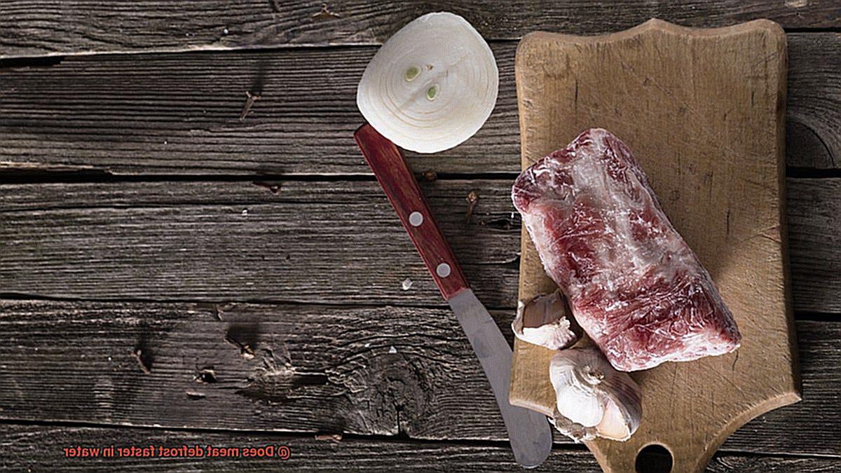 Does meat defrost faster in water-2