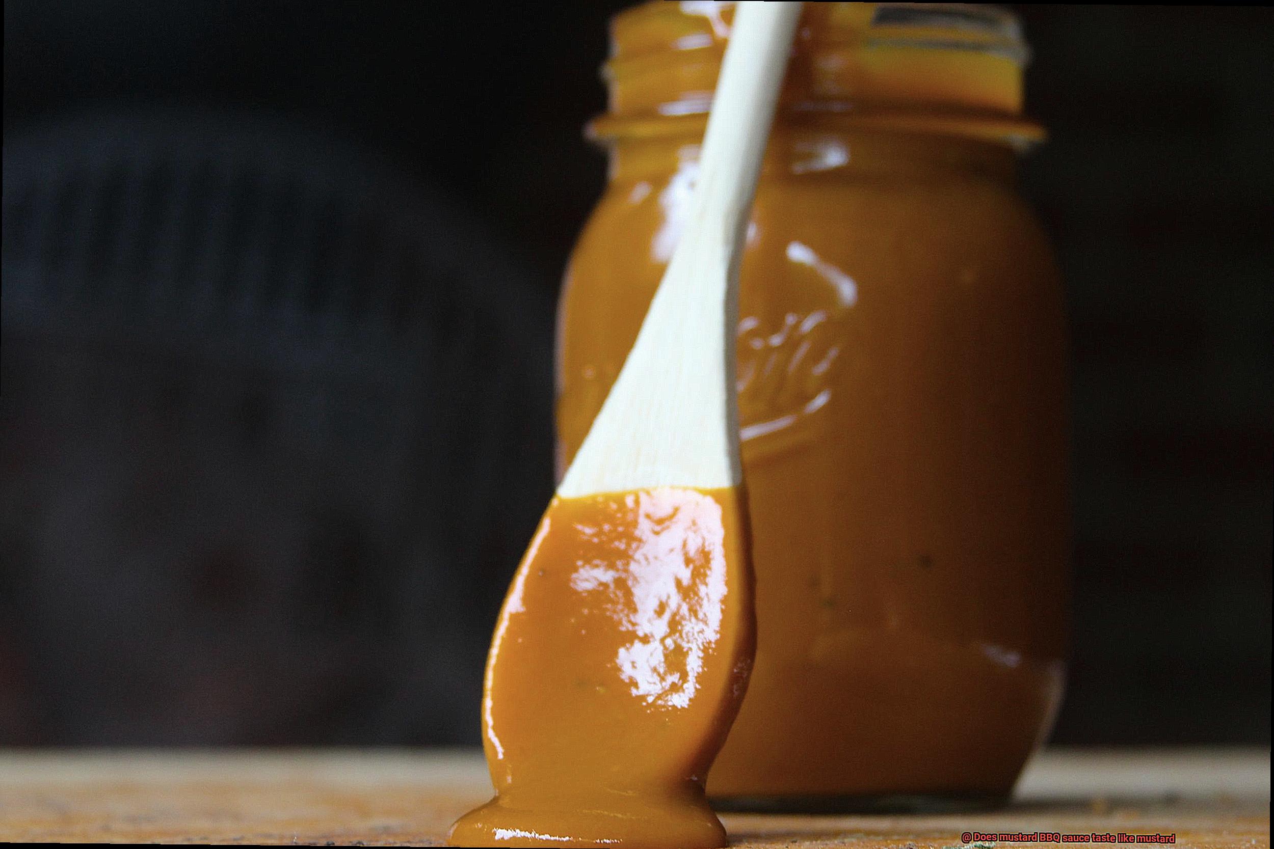 Does mustard BBQ sauce taste like mustard-3
