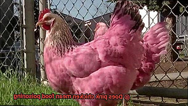 Does pink chicken mean food poisoning-3