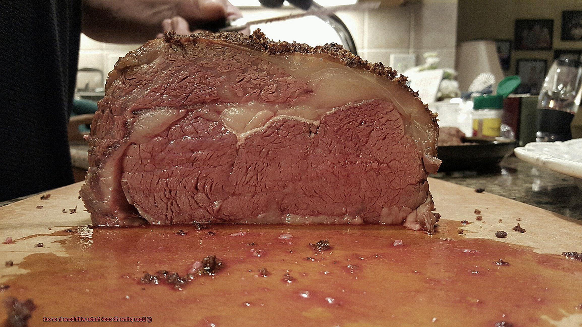 Does prime rib cook faster with bone in or out-3