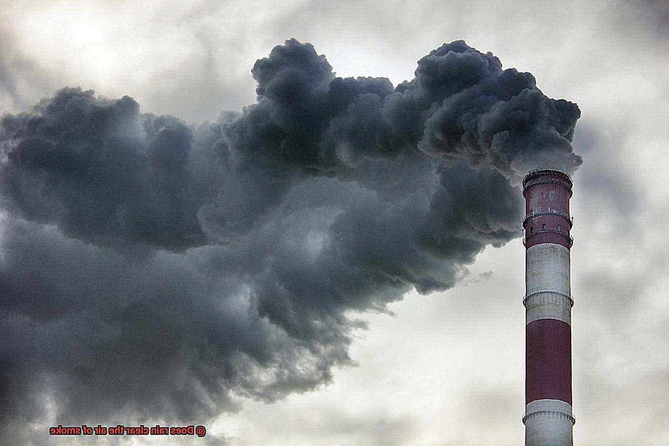 Does rain clear the air of smoke-2