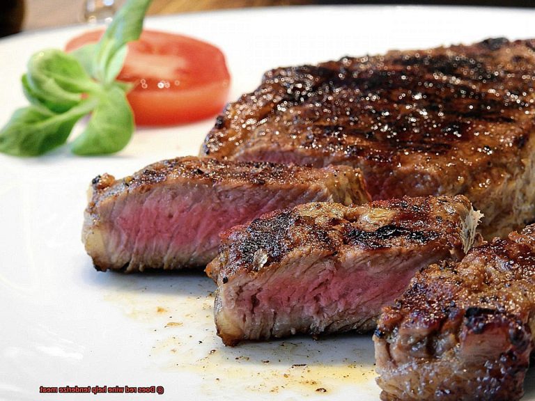 Does red wine help tenderize meat? Pastime Bar And Grill