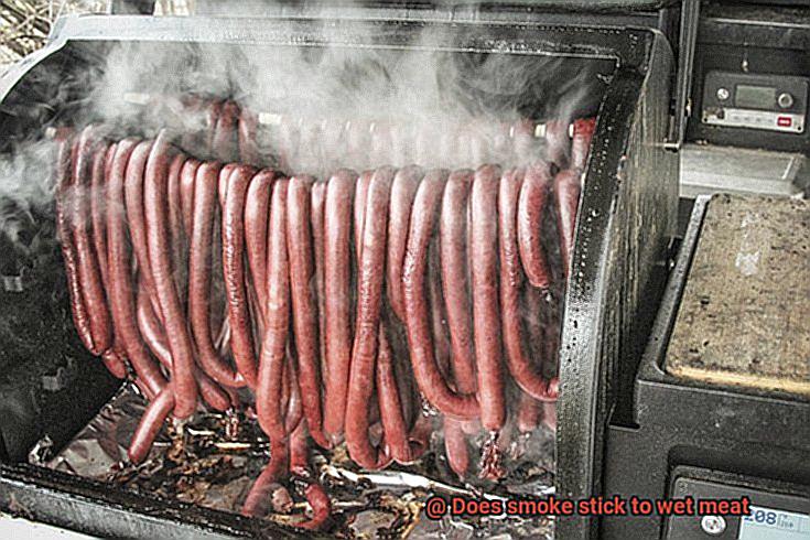 Does smoke stick to wet meat-2