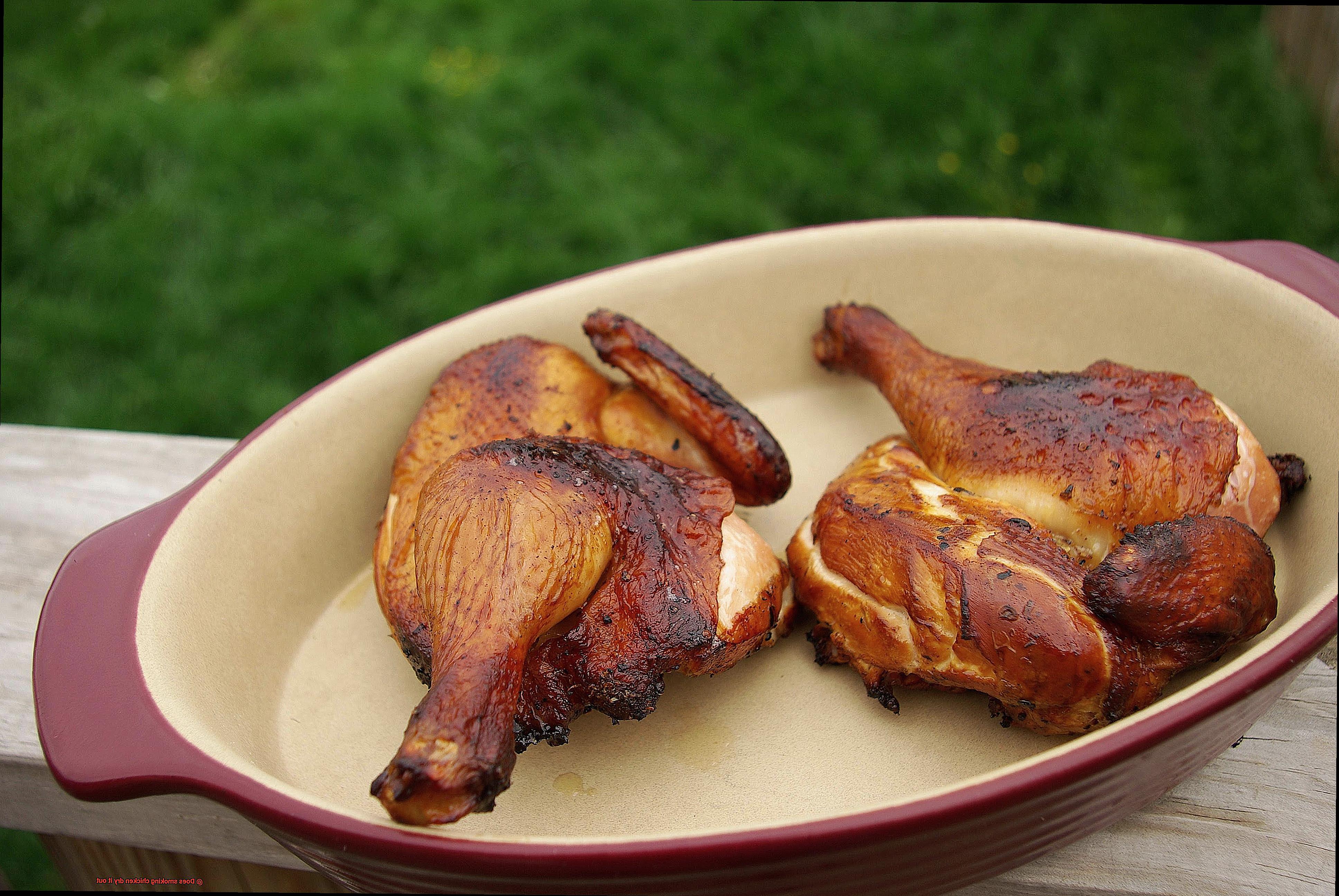 Does smoking chicken dry it out-3