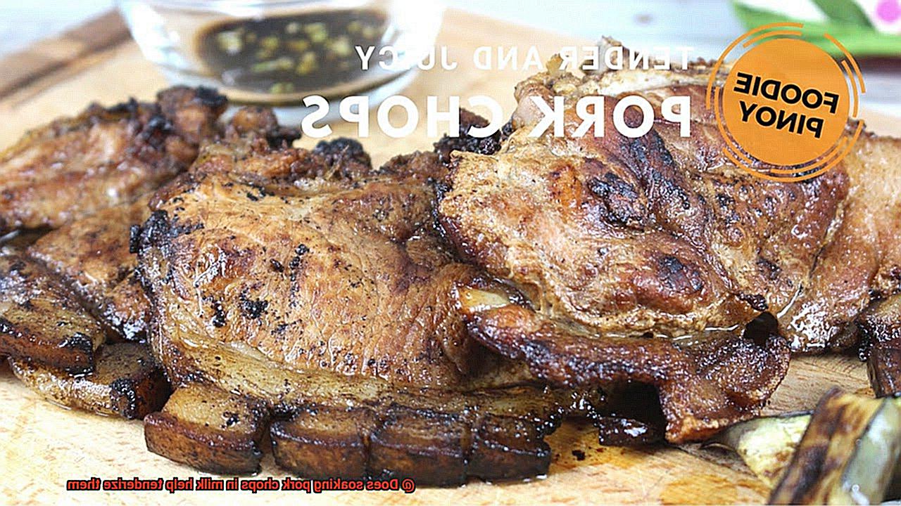 Does soaking pork chops in milk help tenderize them-4
