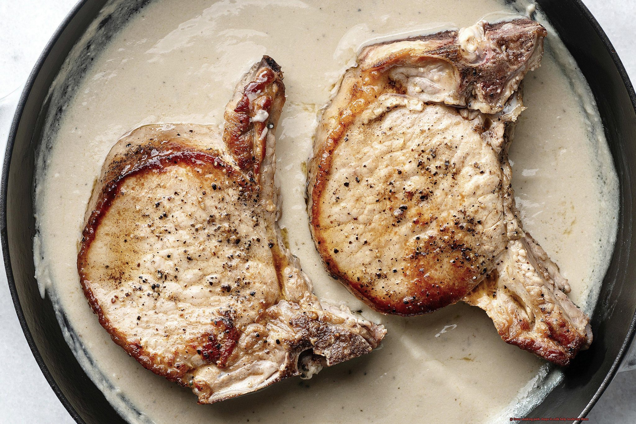 Does soaking pork chops in milk help tenderize them? Pastime Bar And
