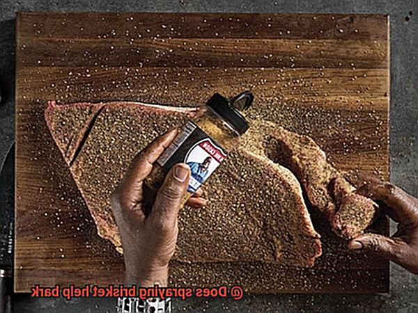 Does spraying brisket help bark-3