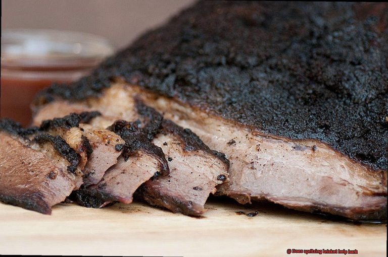 Does spritzing brisket help bark? Pastime Bar And Grill
