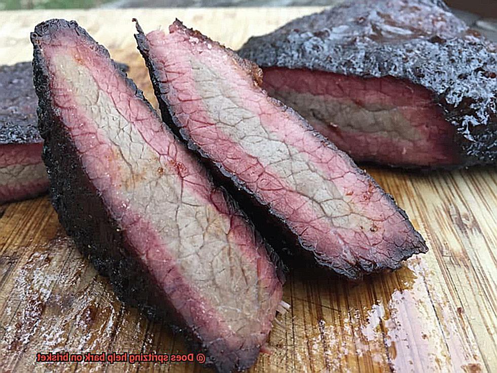 Does spritzing help bark on brisket-2